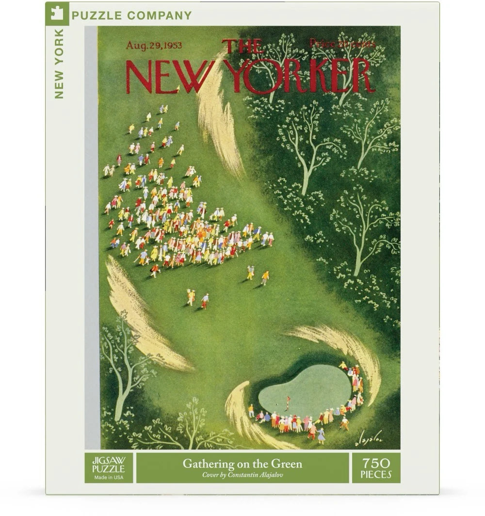 New York Puzzle Company - Puzzle Gathering On The Green