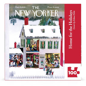 New York Puzzle Company - Puzzle Mini Home For The Holidays