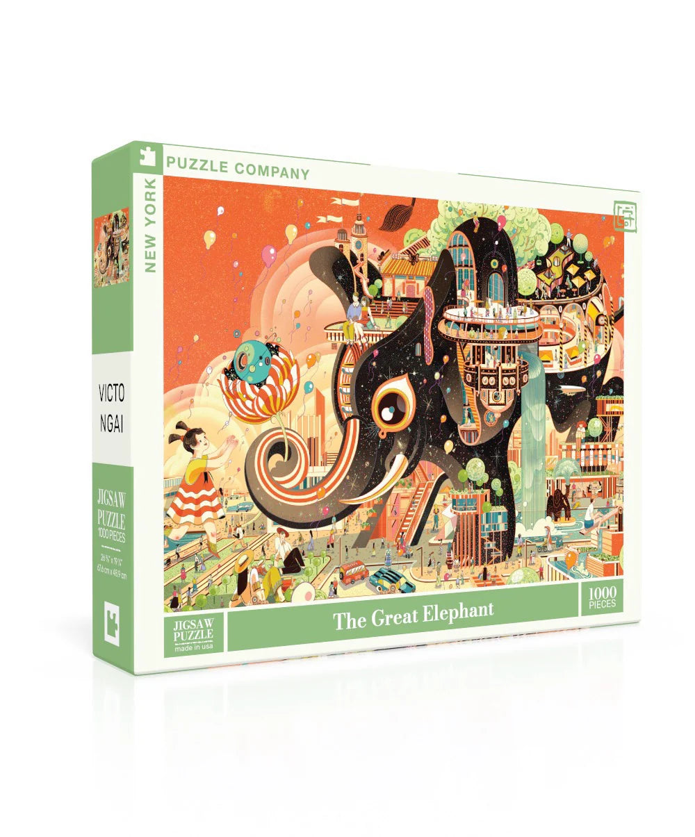 New York Puzzle Co. - The Great Elephant