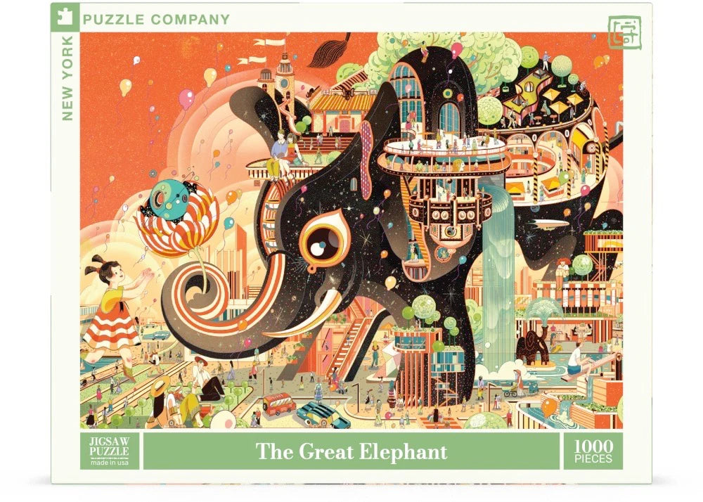 New York Puzzle Co. - The Great Elephant