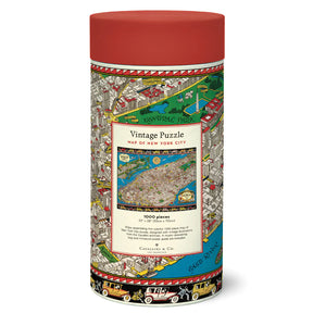 Cavallini & Co. - Puzzle Map of New York City - Southern Agriculture 