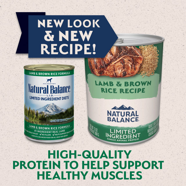 Natural Balance - Lamb & Rice Dog Cans - Southern Agriculture 