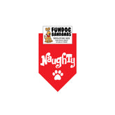 FunDog Bandanas - Dog Bandana Naughty