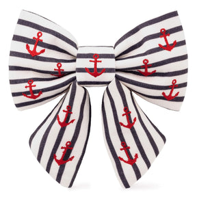 The Foggy Dog - Bow Tie Lady Anchor Embroidered