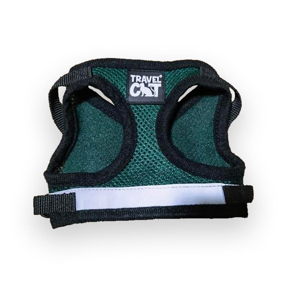 Travel Cat - Harness & Leash Set-"The Emerald Explorer"