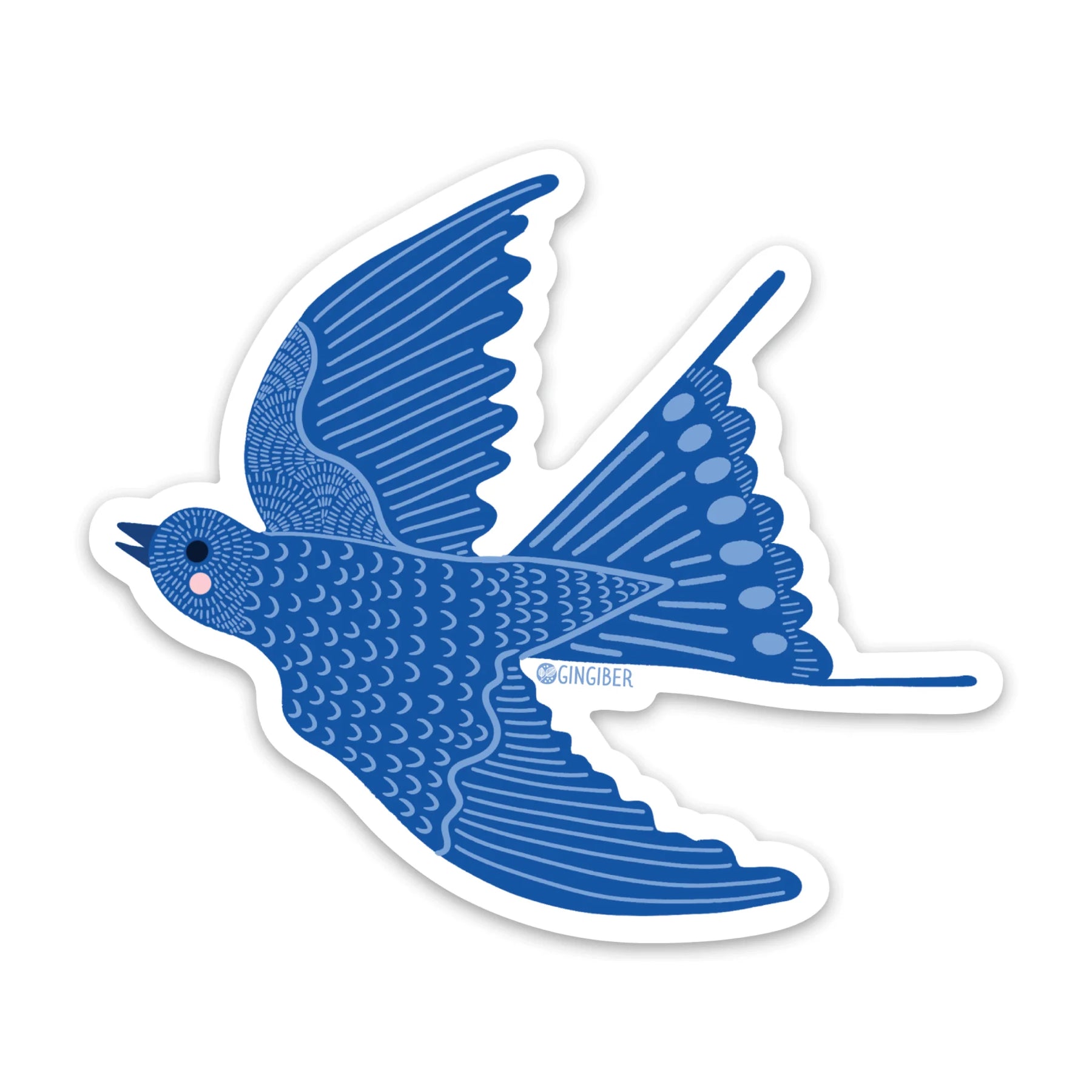 Gingiber - Bluebird Sticker