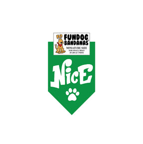 FunDog Bandanas - Dog Bandana Nice