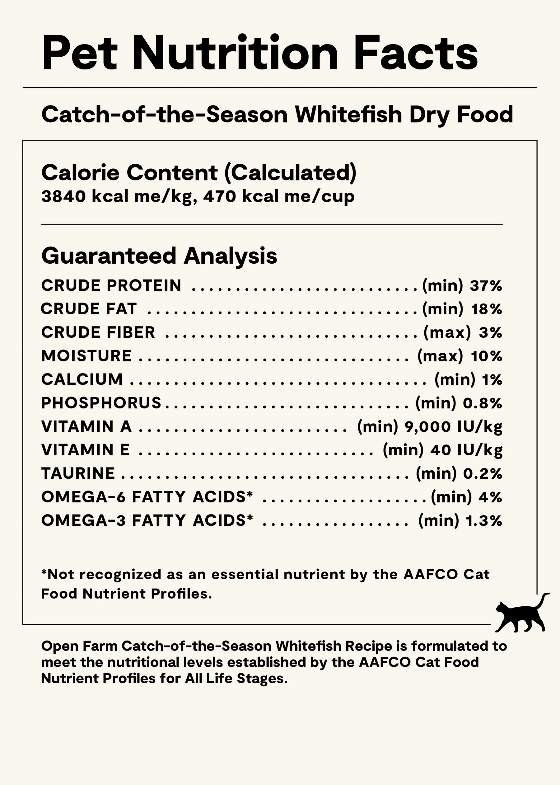 Open Farms - Catch-Of-The-Season Whitefish Grain Free Cat Food
