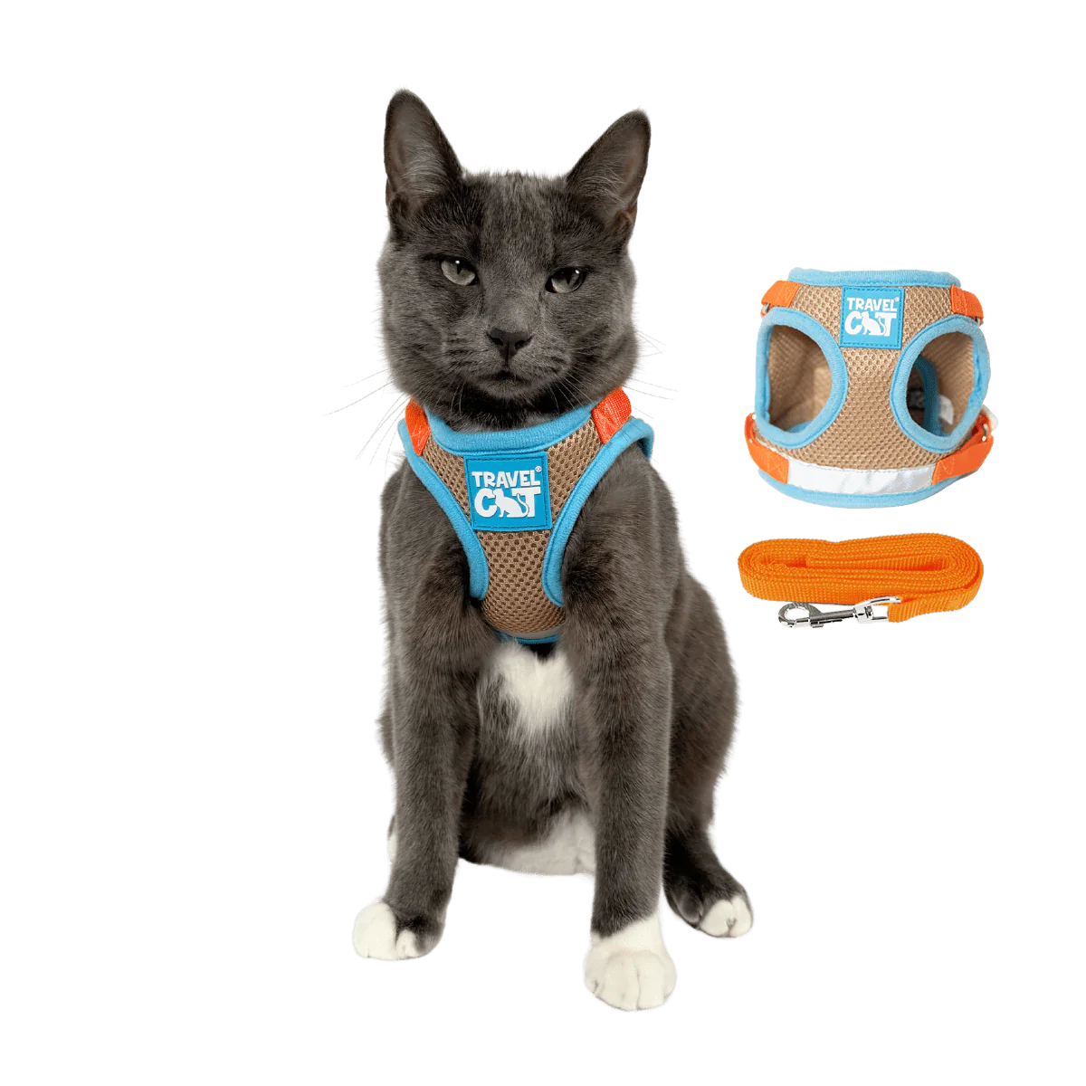 Travel Cat - Harness & Leash Set - "The Oasis"