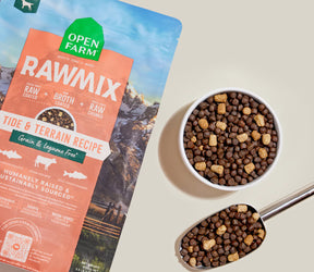 Open Farms - Raw Mix Tide & Terrain Grain Free Dry Dog Food