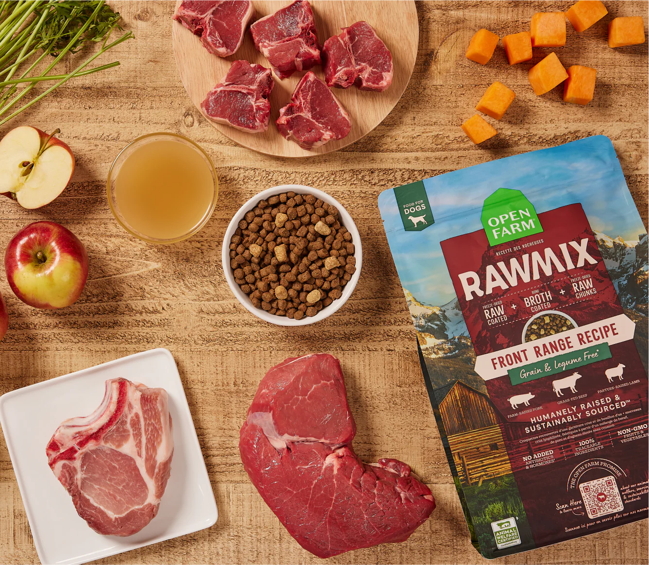 Open Farms - Raw Mix Front Range Grain Free Dry Dog Food
