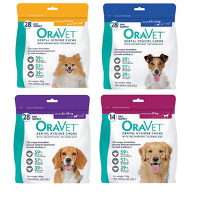 OraVet - Dental Hygiene Chews Dog Treats - Southern Agriculture 