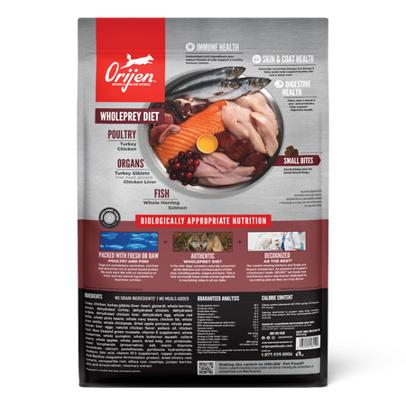 Champion Petfoods Orijen - Small Breed, Small Bite Recipe Dry Dog Food - Southern Agriculture 