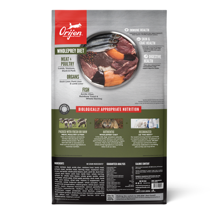 Champion Petfoods Orijen - All Breeds, Adult Dog Tundra Recipe Dry Dog Food - Southern Agriculture 