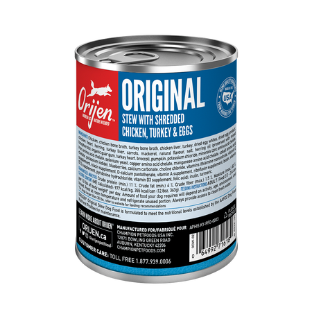 Champion Petfoods Orijen - All Breed, Adult Original Stew Recipe, Wet Dog Food - Southern Agriculture 