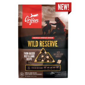 Champion Petfoods Orijen - Wild Reserve Beef & Lamb Dog Food - Southern Agriculture 