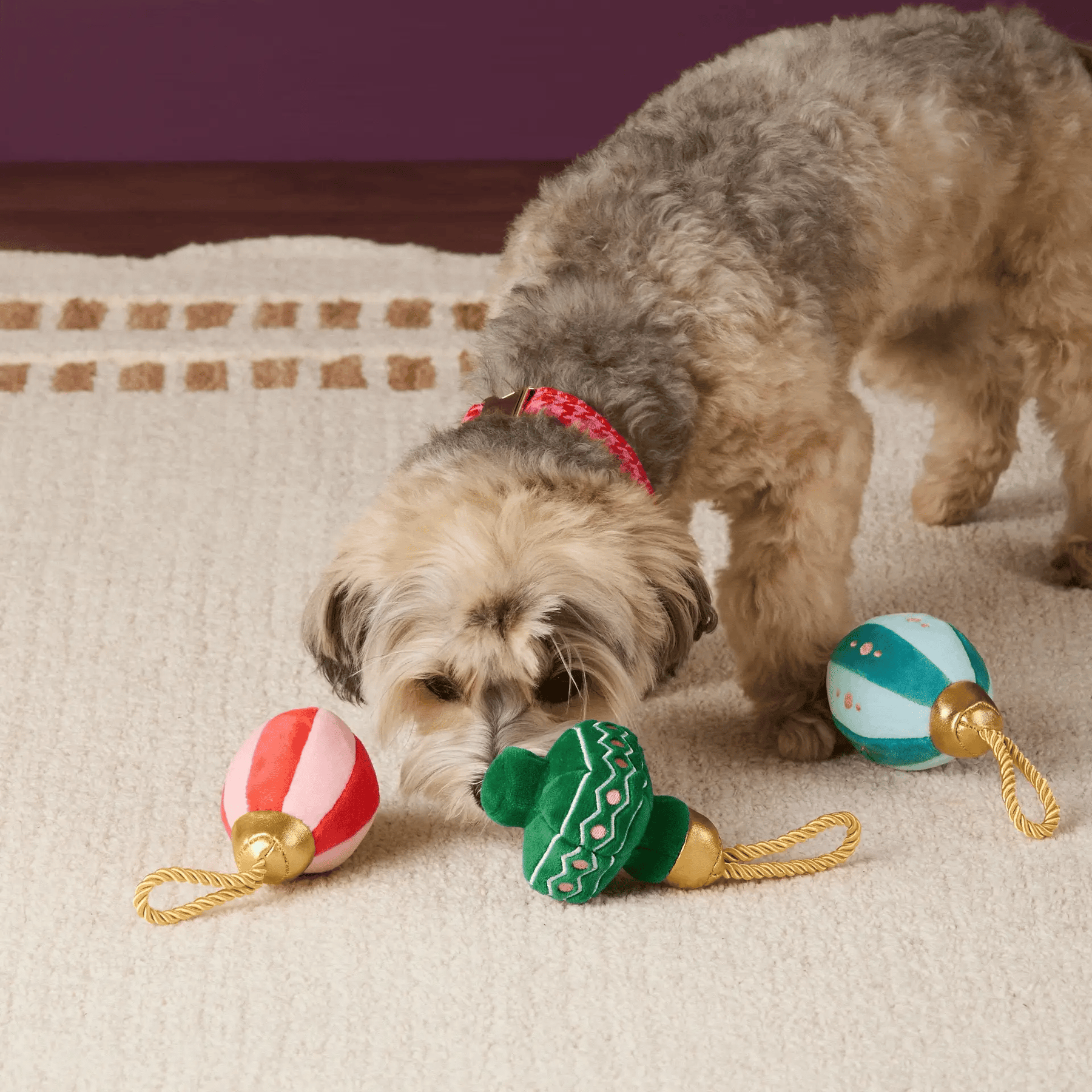 The Foggy Dog - Dog Toy Set Christmas Ornaments