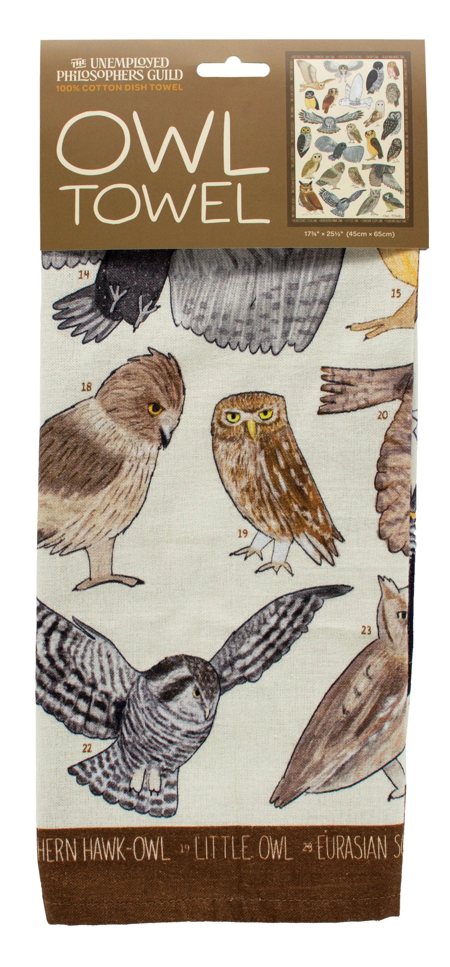 The Unemployed Philosophers Guild - Towel Owl