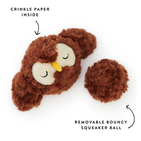 The Foggy Dog - Dog Toy Owl 2-In-1 Bounce