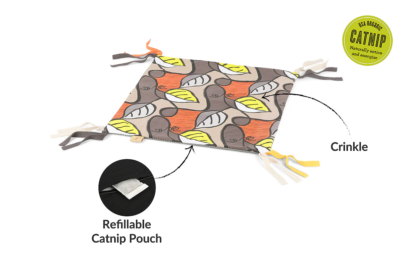 P.L.A.Y Pet Lifestyle And You - Crinkle Catnip Mat La Folie
