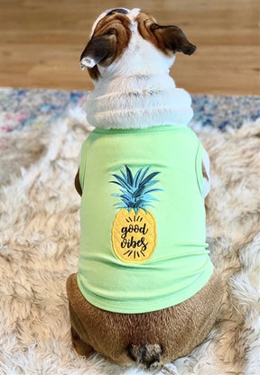 Parisian Pet - Pineapple Dog T-Shirt