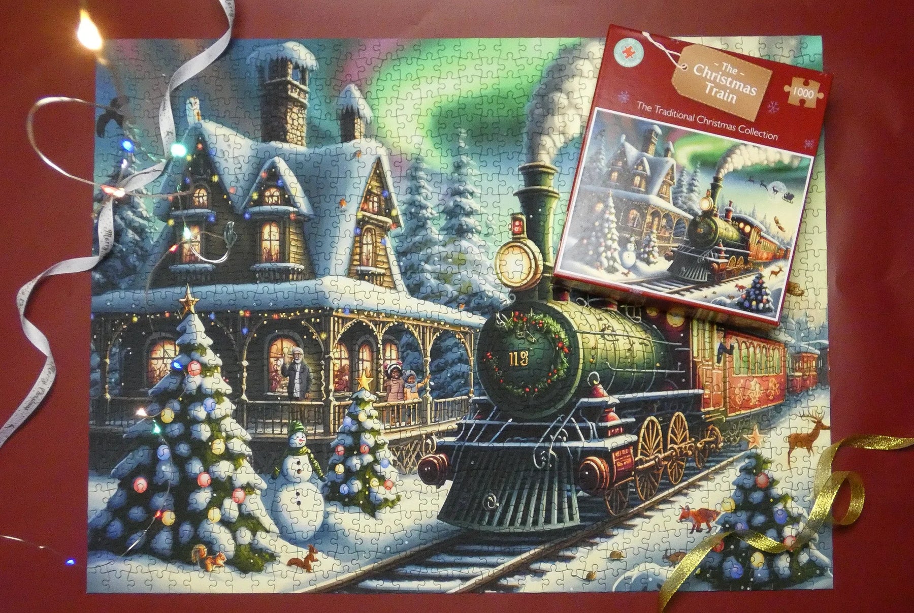 All Jigsaw Puzzles - The Christmas Train Puzzle