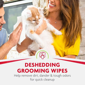 FURminator - DeShedding Wipes For Cats