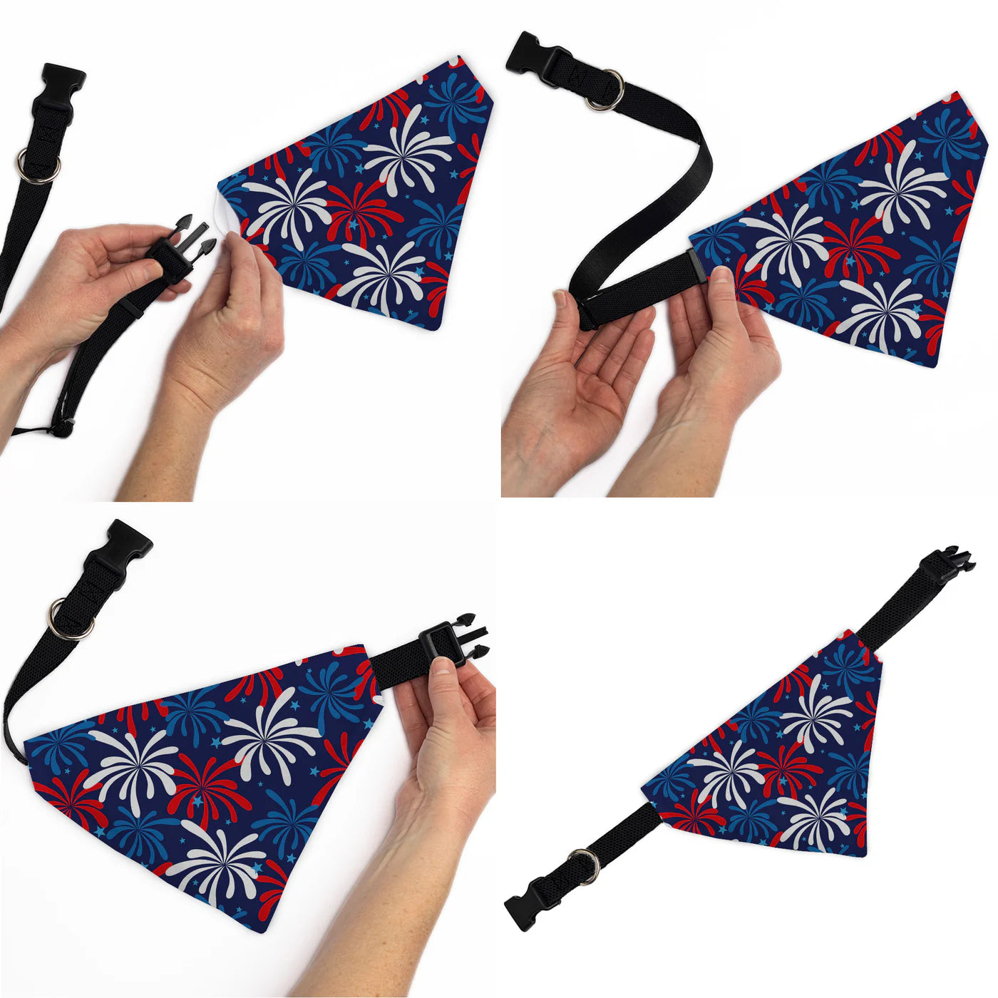 Buckle Down - Pet Bandana Americana Fireworks Show