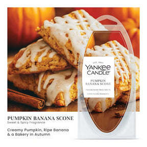 Yankee Candle - Wax Melt Pumpkin Banana Scone
