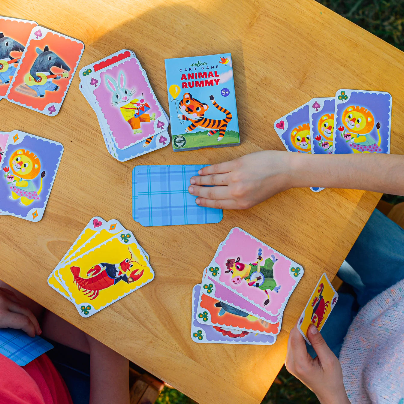 eeBoo - Animal Rummy Playing Cards