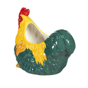 Evergreen Enterprises - Planter Colorful Rooster