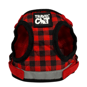 Travel Cat - Harness & Leash Set - "Buffalo Plaid"