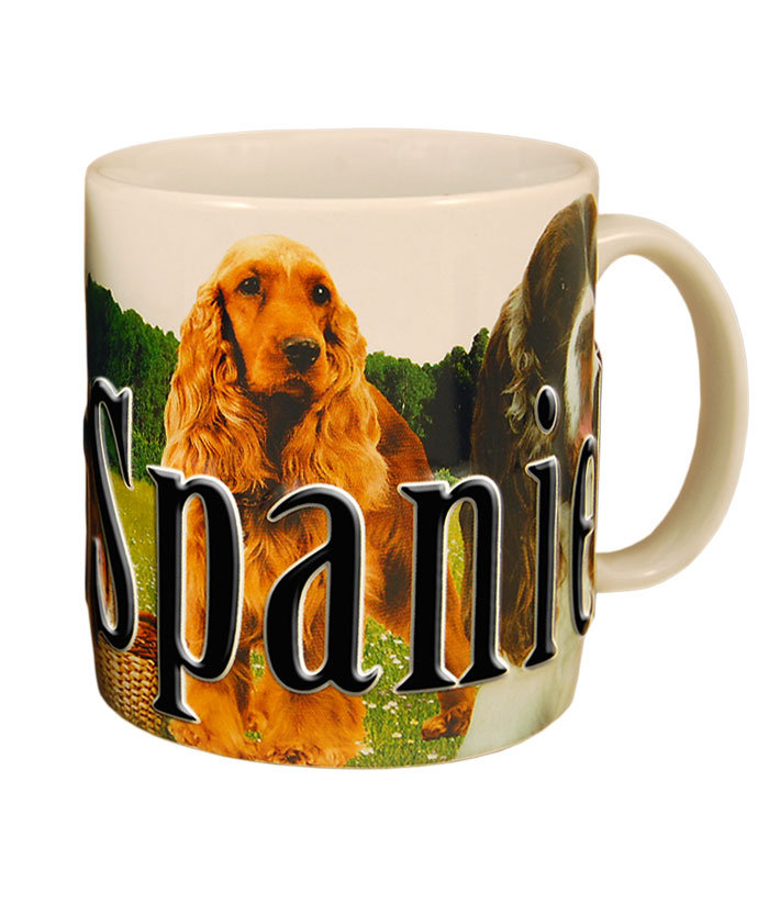 Americaware - Cocker Spaniel Color Relief Mug