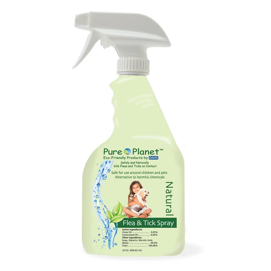 Davis Manufacturing - Pure Planet Natural Flea & Tick Spray