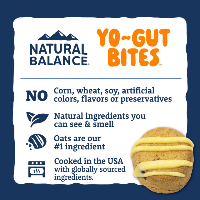 Natural Balance - Yo-Gut Bites With Pumpkin & Cranberries