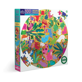 eeBoo - Busy Cats 100 Piece Puzzle
