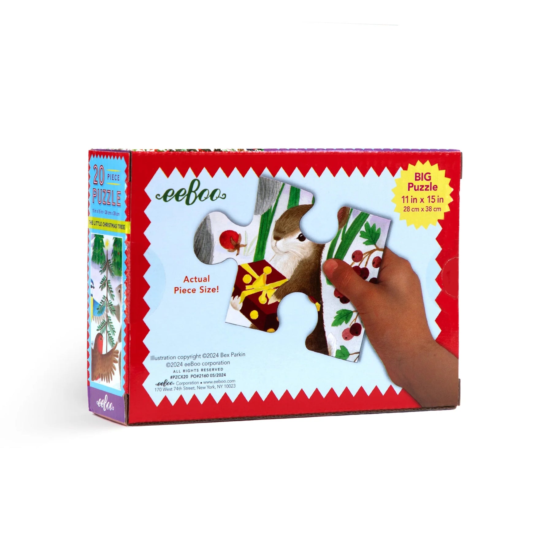 eeBoo - The Little Christmas Tree Puzzle