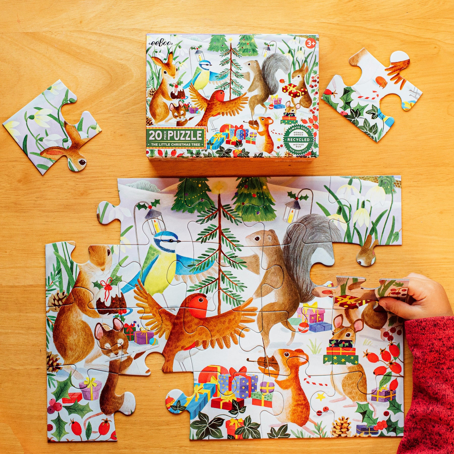 eeBoo - The Little Christmas Tree Puzzle