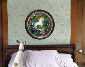 eeBoo - Unicorn Garden 500 Piece Puzzle