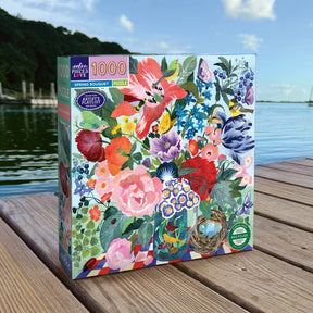 eeBoo - Puzzle Spring Bouquet