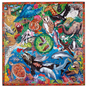 eeBoo - Wild World 1000 Piece Puzzle