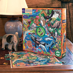 eeBoo - Wild World 1000 Piece Puzzle