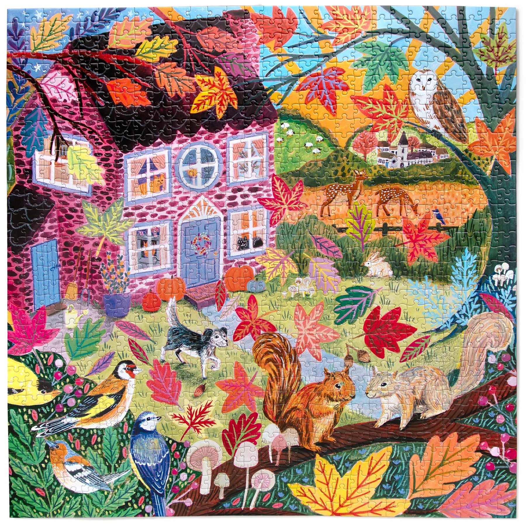 eeBoo - Puzzle Autum College