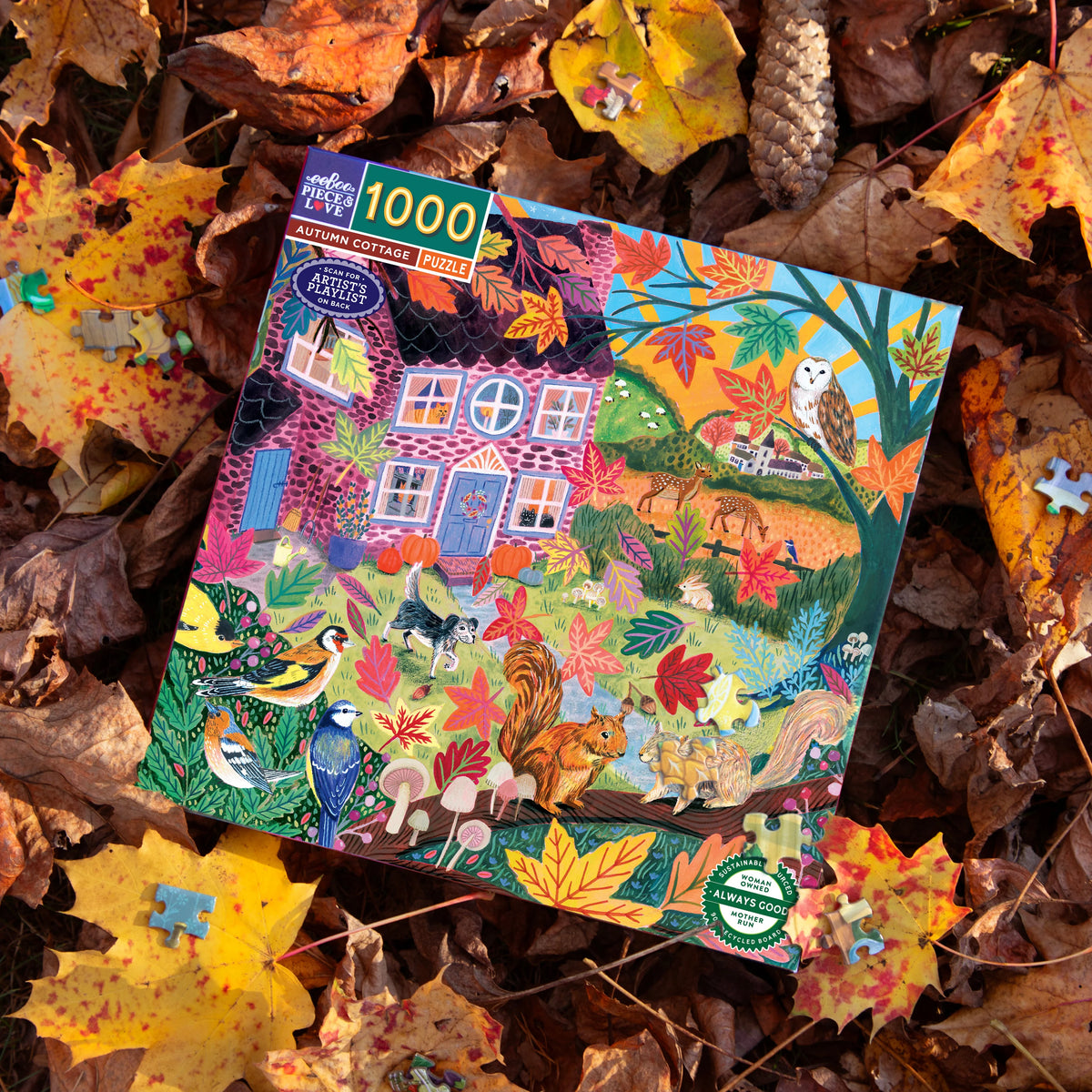 eeBoo - Puzzle Autum College