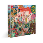 eeBoo - English Cottage 1000 Piece Puzzle