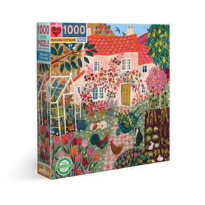 eeBoo - English Cottage 1000 Piece Puzzle