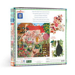eeBoo - English Cottage 1000 Piece Puzzle