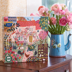eeBoo - English Cottage 1000 Piece Puzzle
