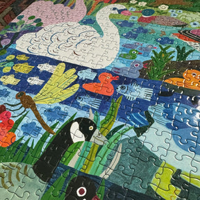 eeBoo - Ducks in the Clearing 1000 Piece Puzzle