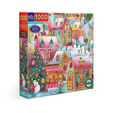 eeBoo - Holiday Village 1000 Piece Puzzle